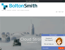 Tablet Screenshot of boltonsmith.com
